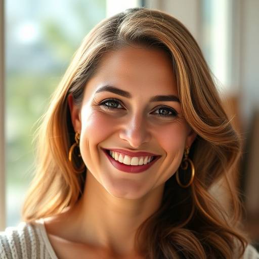 Foto de perfil da aluna Maria Silva, sorrindo